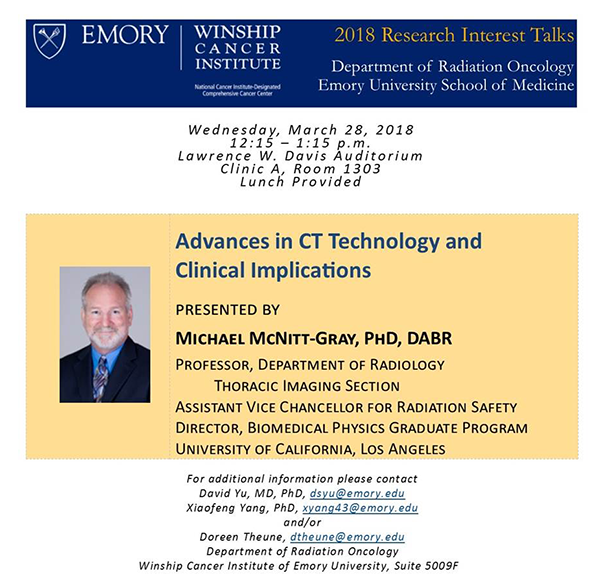 McNitt-Gray Research Interest Talk Flyer