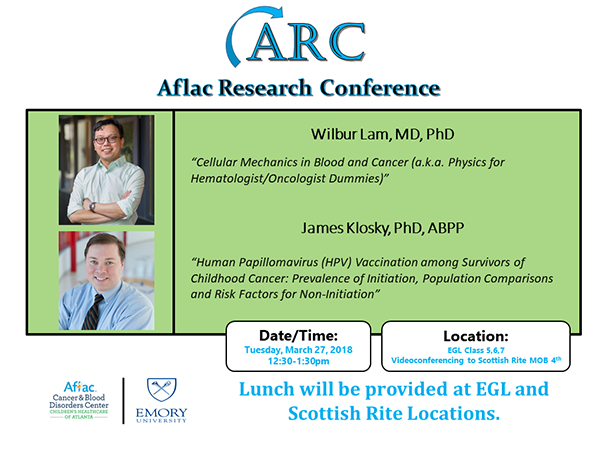 Aflac Research Conference Flyer 3-27-18