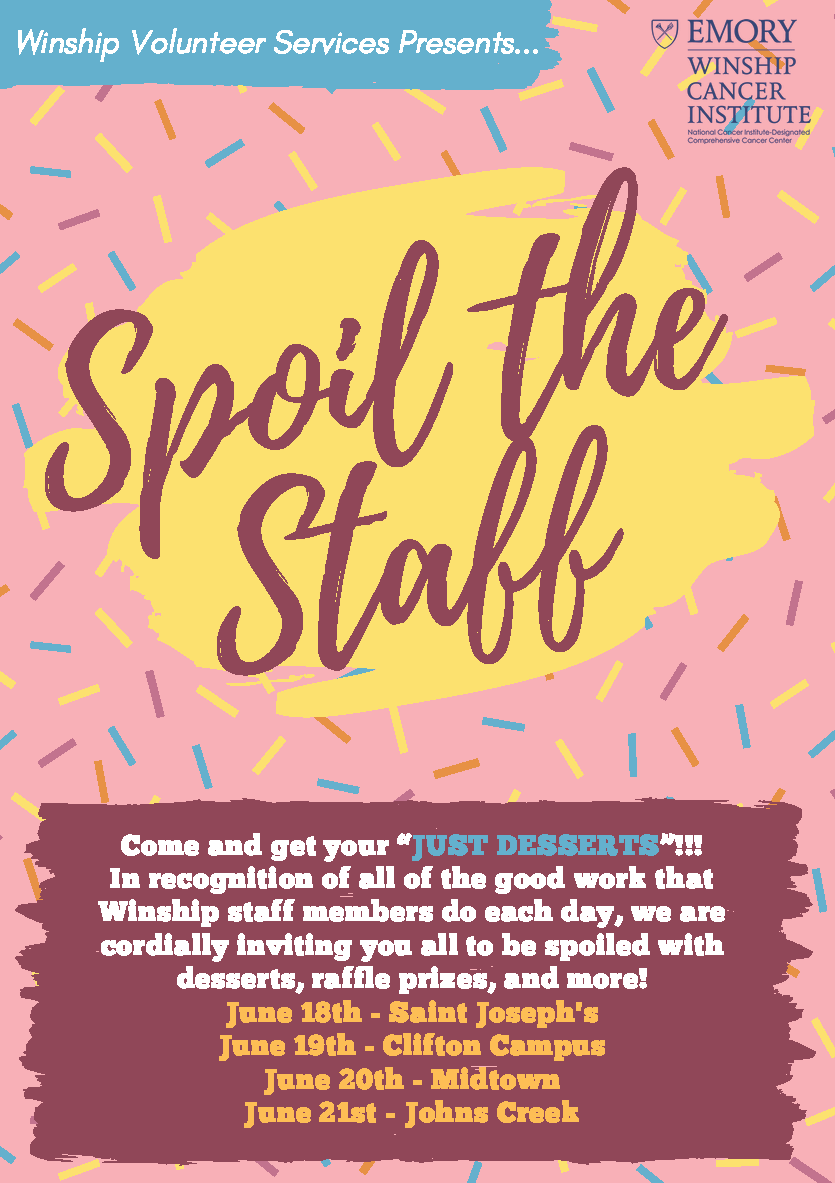 Spoil the Staff Flyer