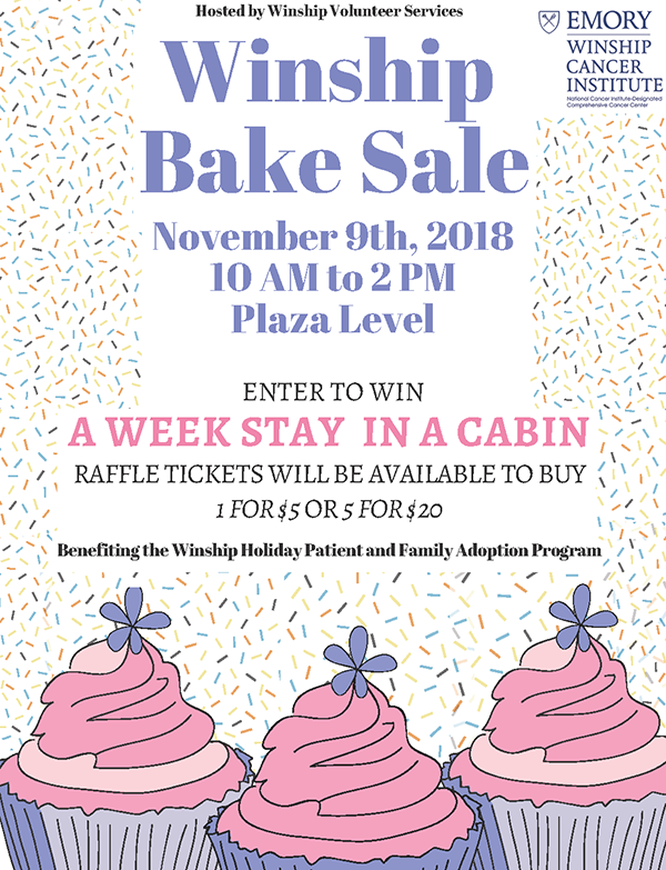 Flyer - Bake Sale and Raffle